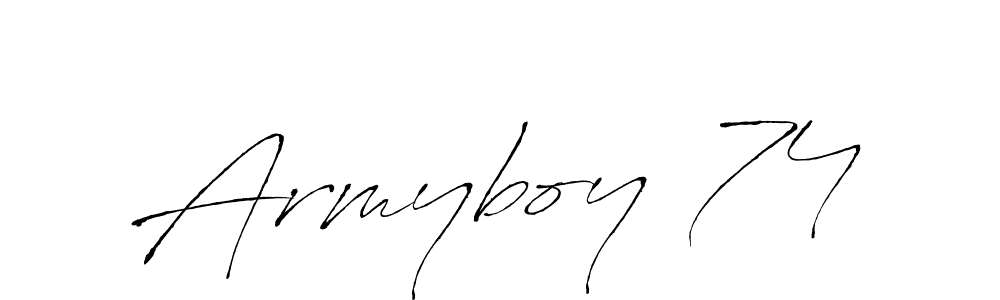 Once you've used our free online signature maker to create your best signature Antro_Vectra style, it's time to enjoy all of the benefits that Armyboy 74 name signing documents. Armyboy 74 signature style 6 images and pictures png