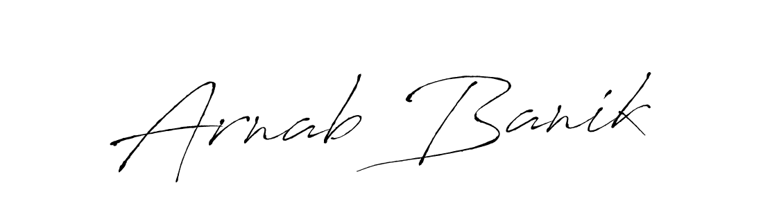 How to make Arnab Banik signature? Antro_Vectra is a professional autograph style. Create handwritten signature for Arnab Banik name. Arnab Banik signature style 6 images and pictures png