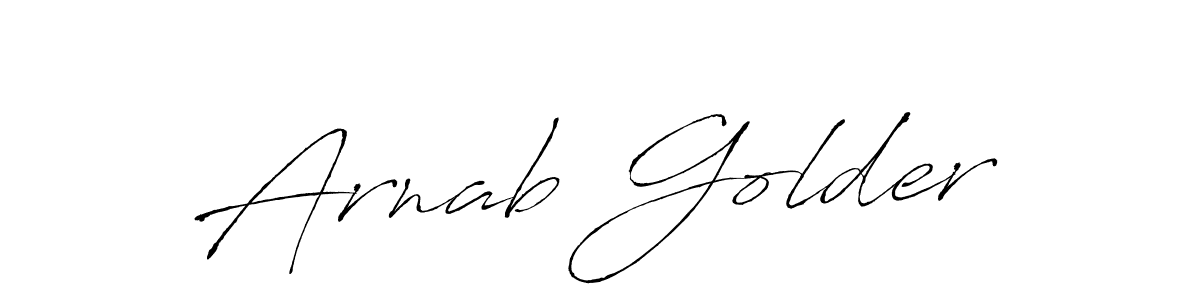 Design your own signature with our free online signature maker. With this signature software, you can create a handwritten (Antro_Vectra) signature for name Arnab Golder. Arnab Golder signature style 6 images and pictures png