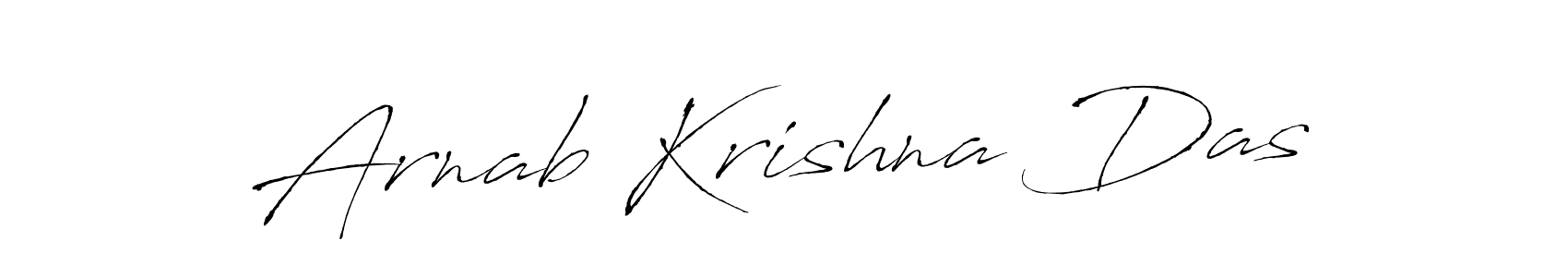 Antro_Vectra is a professional signature style that is perfect for those who want to add a touch of class to their signature. It is also a great choice for those who want to make their signature more unique. Get Arnab Krishna Das name to fancy signature for free. Arnab Krishna Das signature style 6 images and pictures png