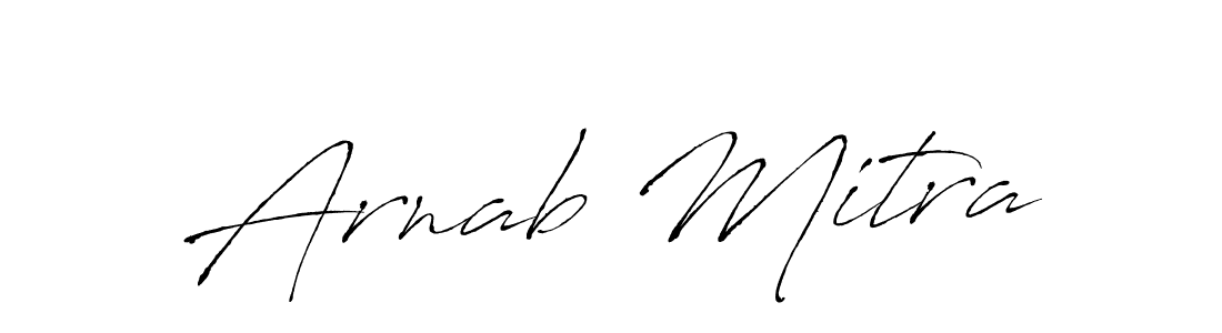 Create a beautiful signature design for name Arnab Mitra. With this signature (Antro_Vectra) fonts, you can make a handwritten signature for free. Arnab Mitra signature style 6 images and pictures png