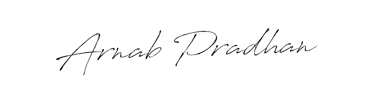 Arnab Pradhan stylish signature style. Best Handwritten Sign (Antro_Vectra) for my name. Handwritten Signature Collection Ideas for my name Arnab Pradhan. Arnab Pradhan signature style 6 images and pictures png