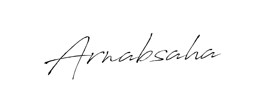 Create a beautiful signature design for name Arnabsaha. With this signature (Antro_Vectra) fonts, you can make a handwritten signature for free. Arnabsaha signature style 6 images and pictures png