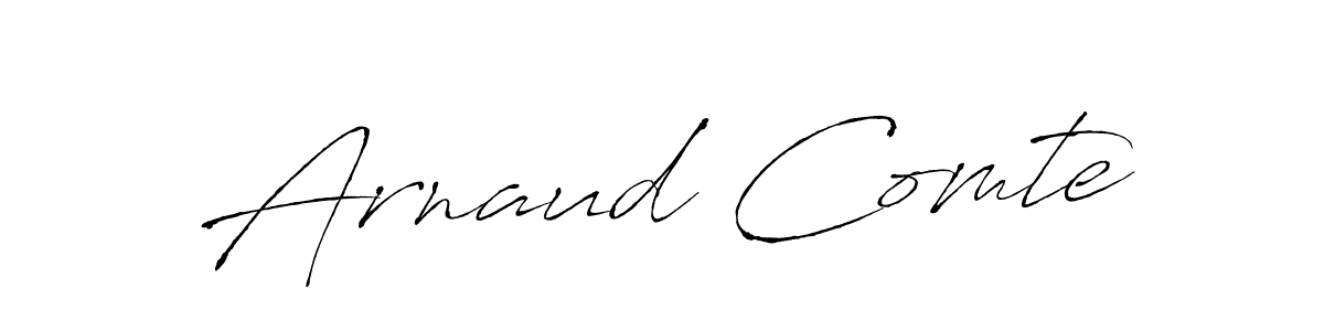 Arnaud Comte stylish signature style. Best Handwritten Sign (Antro_Vectra) for my name. Handwritten Signature Collection Ideas for my name Arnaud Comte. Arnaud Comte signature style 6 images and pictures png