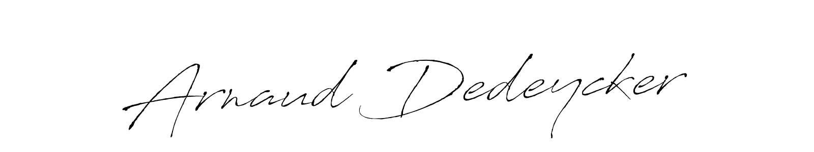 Also we have Arnaud Dedeycker name is the best signature style. Create professional handwritten signature collection using Antro_Vectra autograph style. Arnaud Dedeycker signature style 6 images and pictures png