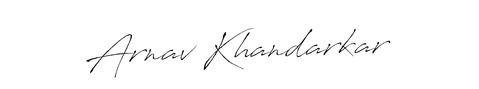Make a beautiful signature design for name Arnav Khandarkar. Use this online signature maker to create a handwritten signature for free. Arnav Khandarkar signature style 6 images and pictures png