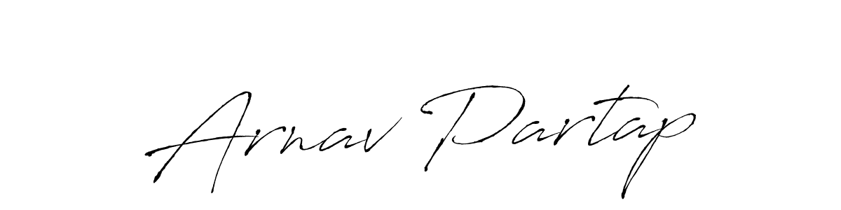 Antro_Vectra is a professional signature style that is perfect for those who want to add a touch of class to their signature. It is also a great choice for those who want to make their signature more unique. Get Arnav Partap name to fancy signature for free. Arnav Partap signature style 6 images and pictures png
