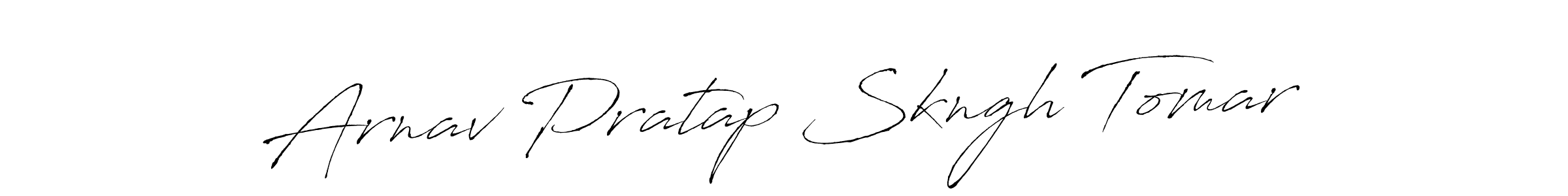 Also You can easily find your signature by using the search form. We will create Arnav Pratap Skngh Tomar name handwritten signature images for you free of cost using Antro_Vectra sign style. Arnav Pratap Skngh Tomar signature style 6 images and pictures png