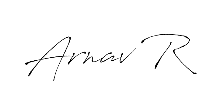 The best way (Antro_Vectra) to make a short signature is to pick only two or three words in your name. The name Arnav R include a total of six letters. For converting this name. Arnav R signature style 6 images and pictures png