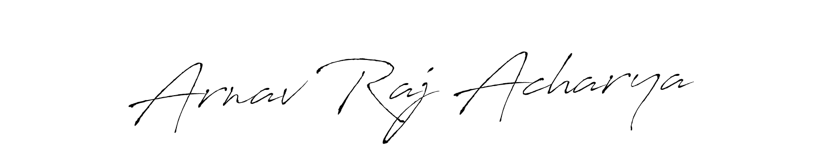 if you are searching for the best signature style for your name Arnav Raj Acharya. so please give up your signature search. here we have designed multiple signature styles  using Antro_Vectra. Arnav Raj Acharya signature style 6 images and pictures png