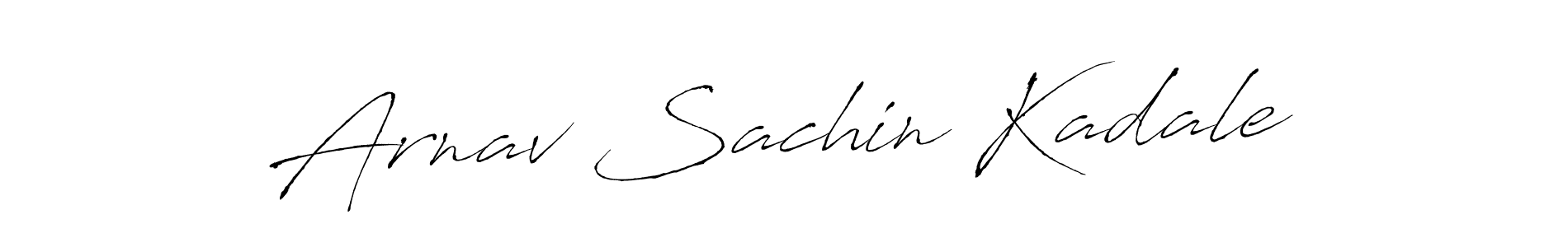 Make a beautiful signature design for name Arnav Sachin Kadale. With this signature (Antro_Vectra) style, you can create a handwritten signature for free. Arnav Sachin Kadale signature style 6 images and pictures png