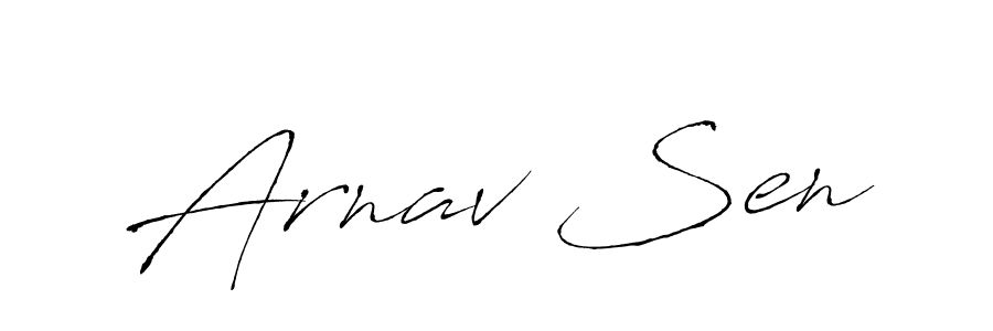 Best and Professional Signature Style for Arnav Sen. Antro_Vectra Best Signature Style Collection. Arnav Sen signature style 6 images and pictures png