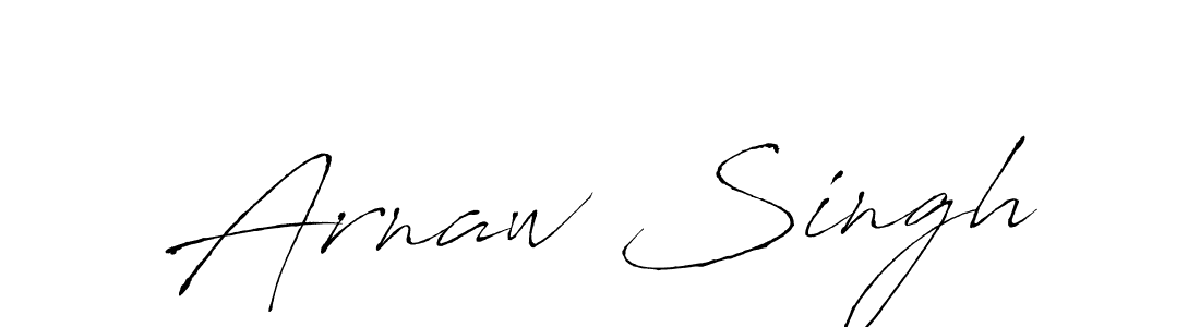 How to make Arnaw Singh signature? Antro_Vectra is a professional autograph style. Create handwritten signature for Arnaw Singh name. Arnaw Singh signature style 6 images and pictures png