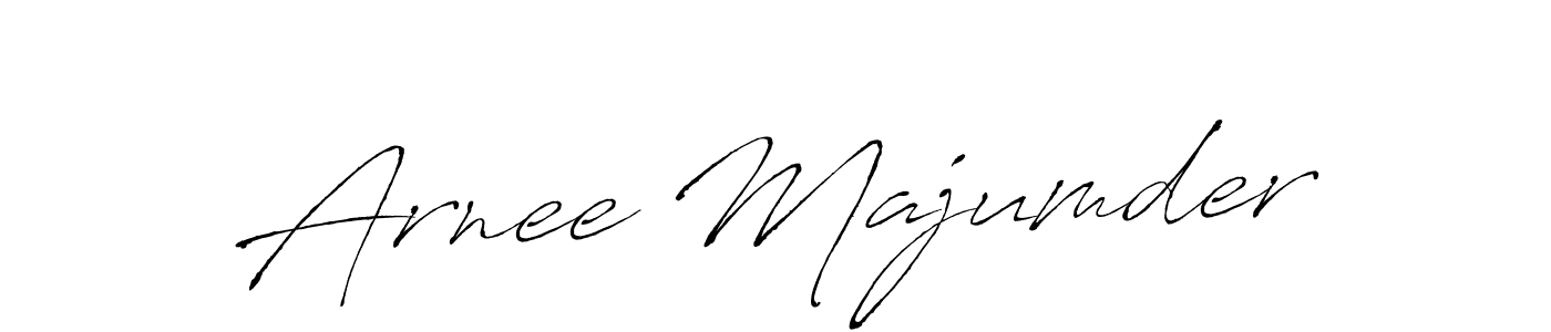 Antro_Vectra is a professional signature style that is perfect for those who want to add a touch of class to their signature. It is also a great choice for those who want to make their signature more unique. Get Arnee Majumder name to fancy signature for free. Arnee Majumder signature style 6 images and pictures png