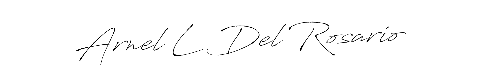 Use a signature maker to create a handwritten signature online. With this signature software, you can design (Antro_Vectra) your own signature for name Arnel L Del Rosario. Arnel L Del Rosario signature style 6 images and pictures png