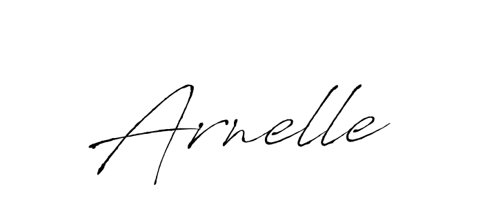 Design your own signature with our free online signature maker. With this signature software, you can create a handwritten (Antro_Vectra) signature for name Arnelle. Arnelle signature style 6 images and pictures png