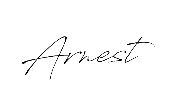 Create a beautiful signature design for name Arnest. With this signature (Antro_Vectra) fonts, you can make a handwritten signature for free. Arnest signature style 6 images and pictures png