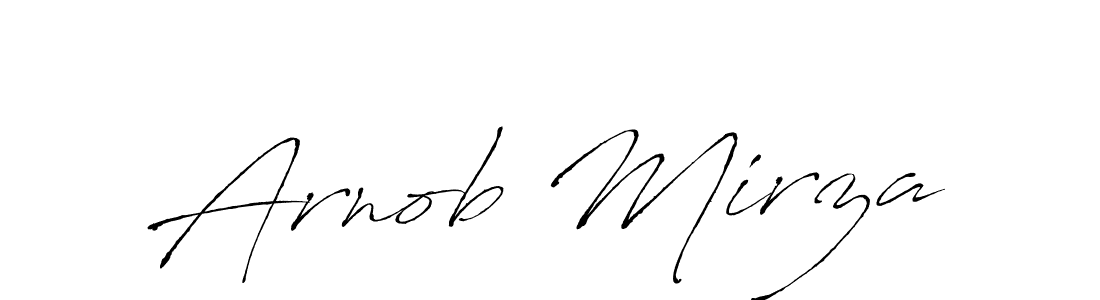 Also we have Arnob Mirza name is the best signature style. Create professional handwritten signature collection using Antro_Vectra autograph style. Arnob Mirza signature style 6 images and pictures png