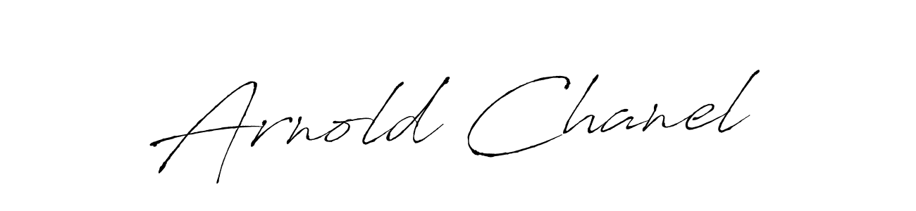 You should practise on your own different ways (Antro_Vectra) to write your name (Arnold Chanel) in signature. don't let someone else do it for you. Arnold Chanel signature style 6 images and pictures png