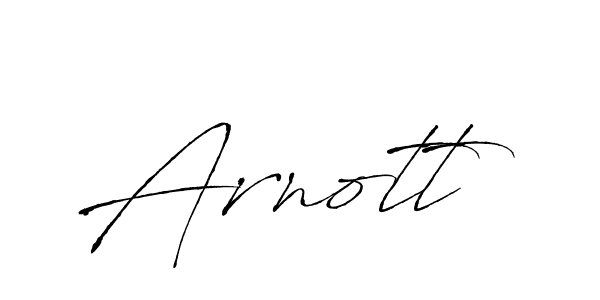 Design your own signature with our free online signature maker. With this signature software, you can create a handwritten (Antro_Vectra) signature for name Arnott. Arnott signature style 6 images and pictures png