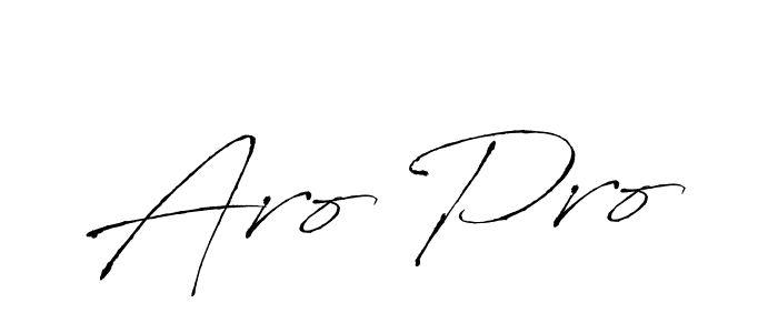 The best way (Antro_Vectra) to make a short signature is to pick only two or three words in your name. The name Aro Pro include a total of six letters. For converting this name. Aro Pro signature style 6 images and pictures png