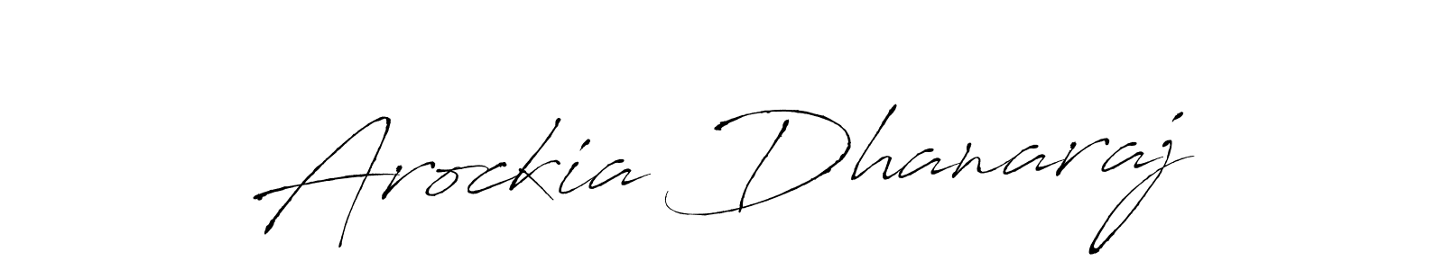 Also we have Arockia Dhanaraj name is the best signature style. Create professional handwritten signature collection using Antro_Vectra autograph style. Arockia Dhanaraj signature style 6 images and pictures png