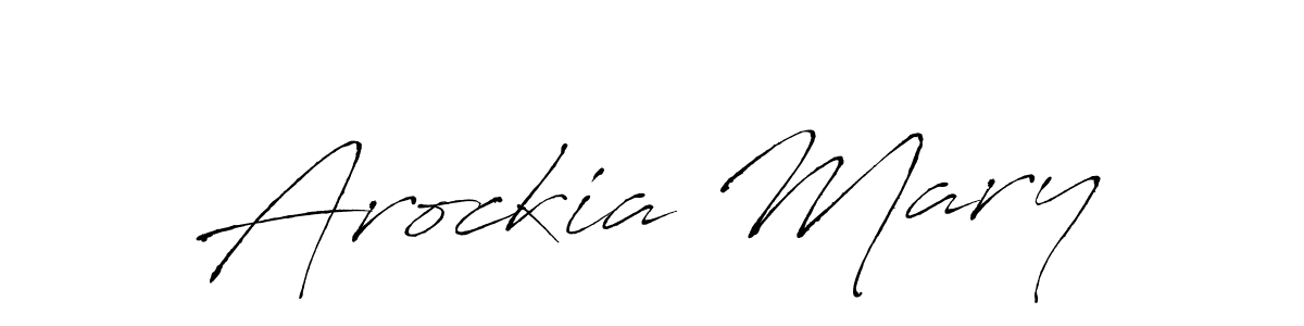 Antro_Vectra is a professional signature style that is perfect for those who want to add a touch of class to their signature. It is also a great choice for those who want to make their signature more unique. Get Arockia Mary name to fancy signature for free. Arockia Mary signature style 6 images and pictures png