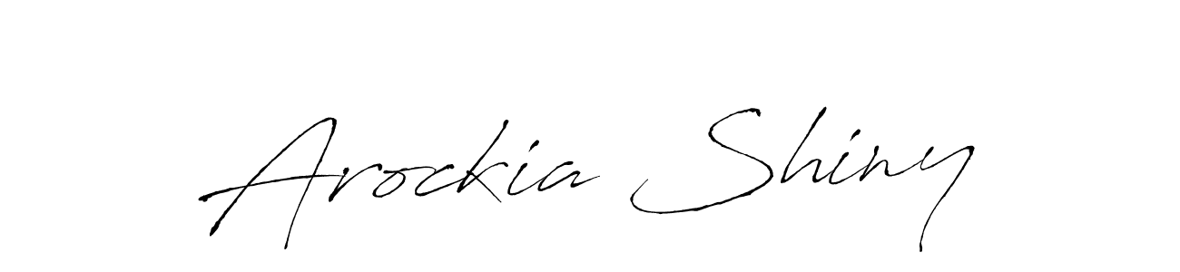 It looks lik you need a new signature style for name Arockia Shiny. Design unique handwritten (Antro_Vectra) signature with our free signature maker in just a few clicks. Arockia Shiny signature style 6 images and pictures png