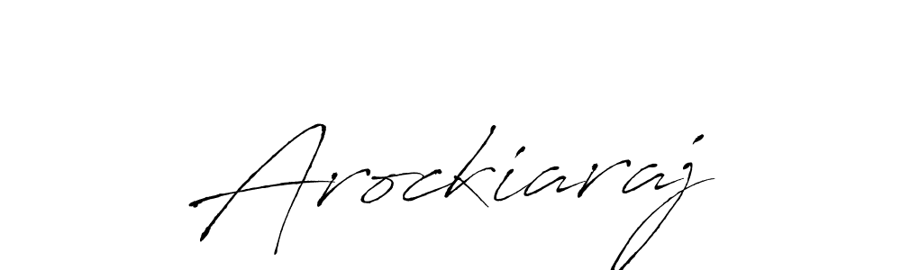 How to make Arockiaraj signature? Antro_Vectra is a professional autograph style. Create handwritten signature for Arockiaraj name. Arockiaraj signature style 6 images and pictures png
