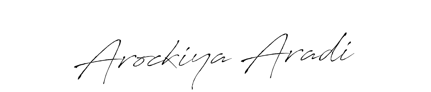 Also we have Arockiya Aradi name is the best signature style. Create professional handwritten signature collection using Antro_Vectra autograph style. Arockiya Aradi signature style 6 images and pictures png