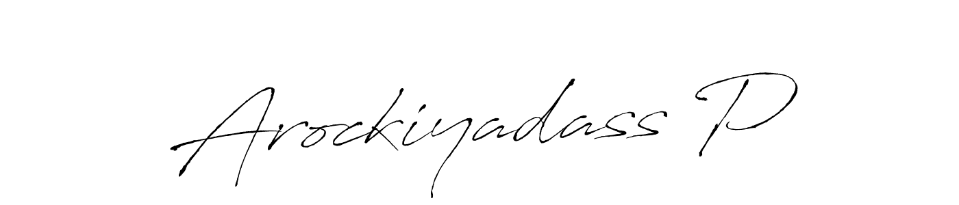 It looks lik you need a new signature style for name Arockiyadass P. Design unique handwritten (Antro_Vectra) signature with our free signature maker in just a few clicks. Arockiyadass P signature style 6 images and pictures png