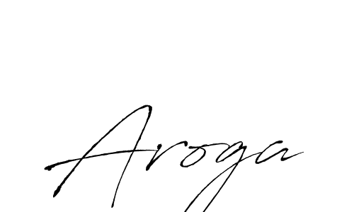 Aroga stylish signature style. Best Handwritten Sign (Antro_Vectra) for my name. Handwritten Signature Collection Ideas for my name Aroga. Aroga signature style 6 images and pictures png