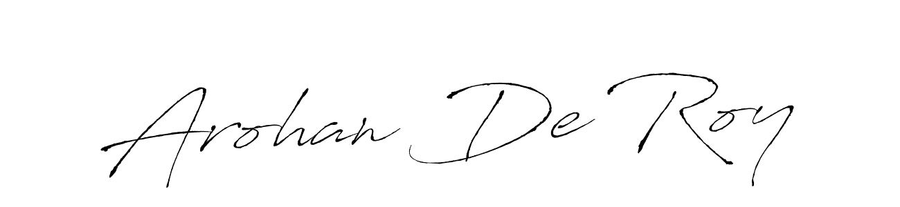 It looks lik you need a new signature style for name Arohan De Roy. Design unique handwritten (Antro_Vectra) signature with our free signature maker in just a few clicks. Arohan De Roy signature style 6 images and pictures png