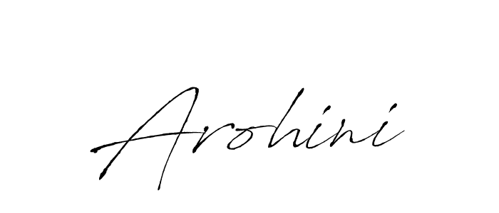 The best way (Antro_Vectra) to make a short signature is to pick only two or three words in your name. The name Arohini include a total of six letters. For converting this name. Arohini signature style 6 images and pictures png