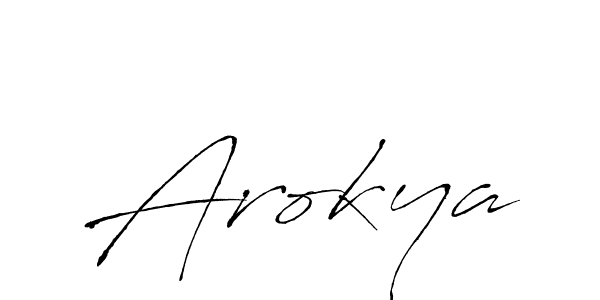 The best way (Antro_Vectra) to make a short signature is to pick only two or three words in your name. The name Arokya include a total of six letters. For converting this name. Arokya signature style 6 images and pictures png