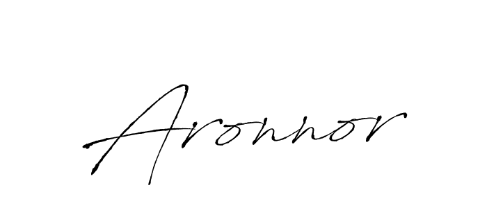 Make a beautiful signature design for name Aronnor. With this signature (Antro_Vectra) style, you can create a handwritten signature for free. Aronnor signature style 6 images and pictures png