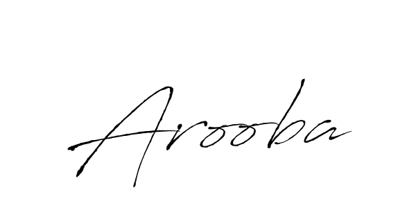 Make a beautiful signature design for name Arooba. With this signature (Antro_Vectra) style, you can create a handwritten signature for free. Arooba signature style 6 images and pictures png