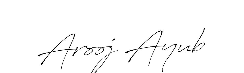 Also You can easily find your signature by using the search form. We will create Arooj Ayub name handwritten signature images for you free of cost using Antro_Vectra sign style. Arooj Ayub signature style 6 images and pictures png