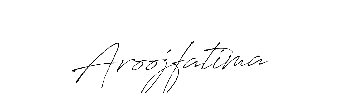 How to make Aroojfatima name signature. Use Antro_Vectra style for creating short signs online. This is the latest handwritten sign. Aroojfatima signature style 6 images and pictures png