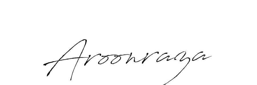 if you are searching for the best signature style for your name Aroonraza. so please give up your signature search. here we have designed multiple signature styles  using Antro_Vectra. Aroonraza signature style 6 images and pictures png