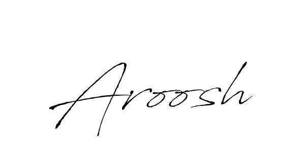 This is the best signature style for the Aroosh name. Also you like these signature font (Antro_Vectra). Mix name signature. Aroosh signature style 6 images and pictures png