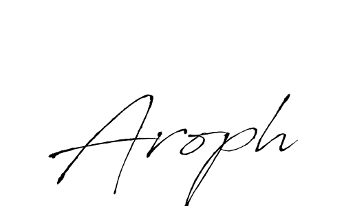 How to Draw Aroph signature style? Antro_Vectra is a latest design signature styles for name Aroph. Aroph signature style 6 images and pictures png