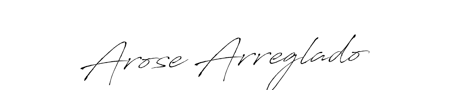 It looks lik you need a new signature style for name Arose Arreglado. Design unique handwritten (Antro_Vectra) signature with our free signature maker in just a few clicks. Arose Arreglado signature style 6 images and pictures png