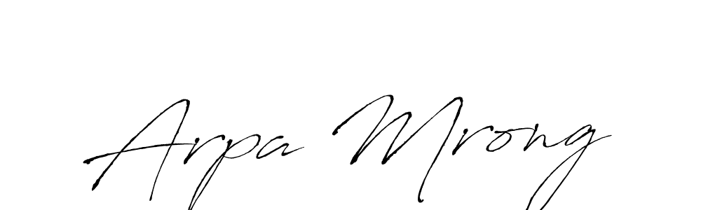 Also You can easily find your signature by using the search form. We will create Arpa Mrong name handwritten signature images for you free of cost using Antro_Vectra sign style. Arpa Mrong signature style 6 images and pictures png