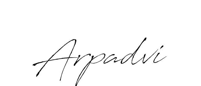 Once you've used our free online signature maker to create your best signature Antro_Vectra style, it's time to enjoy all of the benefits that Arpadvi name signing documents. Arpadvi signature style 6 images and pictures png