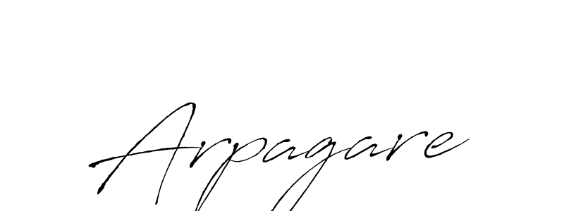 Use a signature maker to create a handwritten signature online. With this signature software, you can design (Antro_Vectra) your own signature for name Arpagare. Arpagare signature style 6 images and pictures png