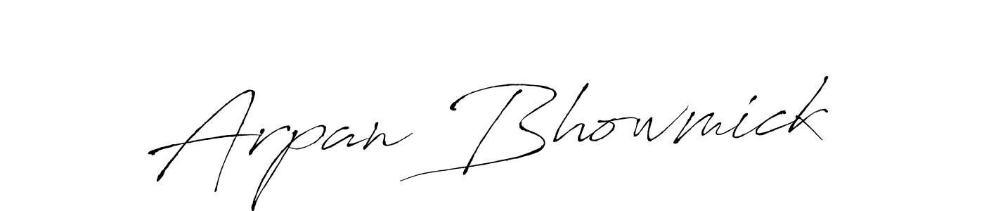 It looks lik you need a new signature style for name Arpan Bhowmick. Design unique handwritten (Antro_Vectra) signature with our free signature maker in just a few clicks. Arpan Bhowmick signature style 6 images and pictures png