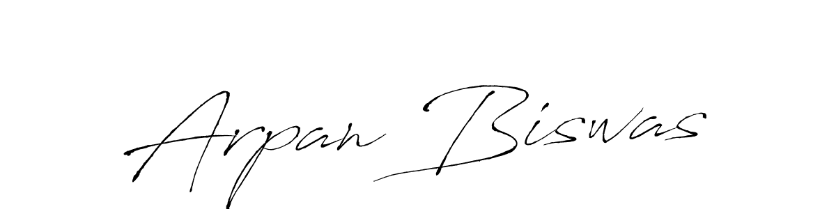 Use a signature maker to create a handwritten signature online. With this signature software, you can design (Antro_Vectra) your own signature for name Arpan Biswas. Arpan Biswas signature style 6 images and pictures png