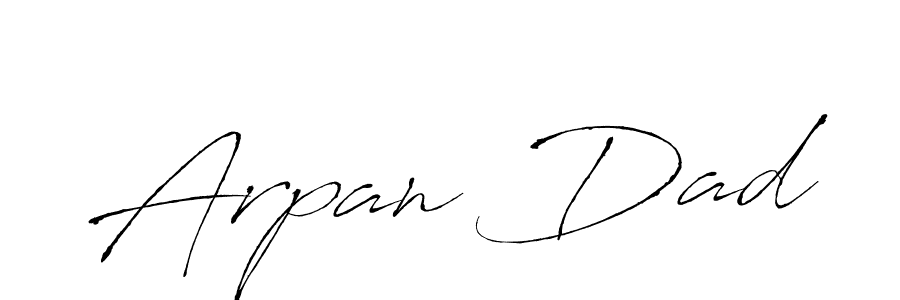 Make a beautiful signature design for name Arpan Dad. Use this online signature maker to create a handwritten signature for free. Arpan Dad signature style 6 images and pictures png