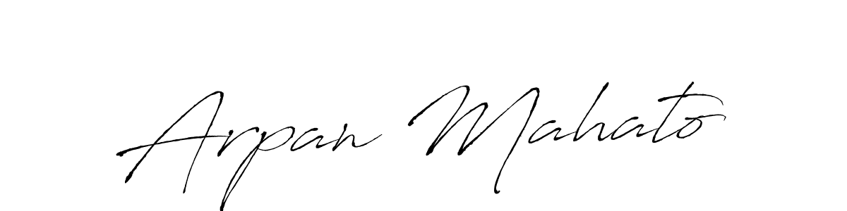 This is the best signature style for the Arpan Mahato name. Also you like these signature font (Antro_Vectra). Mix name signature. Arpan Mahato signature style 6 images and pictures png